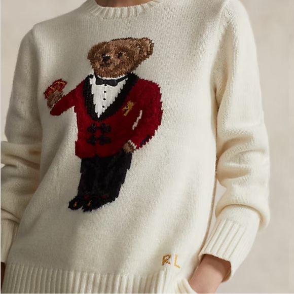 Polo Ralph Lauren Sweaters - POLO RALPH LAUREN LUNAR NEW YEAR POLO BEAR SWEATER - S